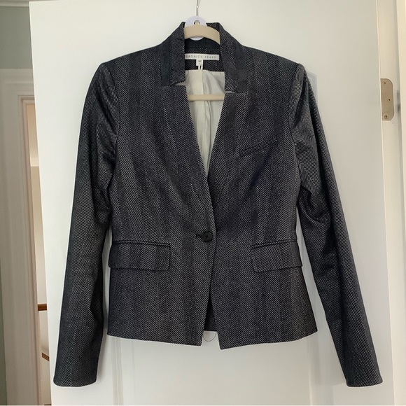 Veronica Beard Anaheim Herringbone Prep School Jacket, Size 4, Fall 2016 - Picture 3 of 7